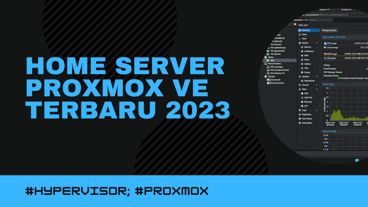 Home Server Proxmox VE Terbaru